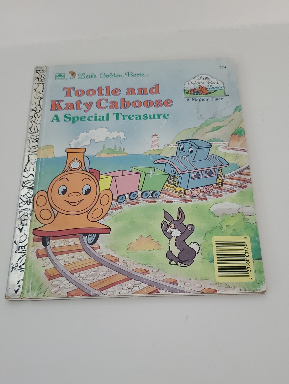 Tootle and Katy Caboose A Special Treasure - Little Golden Book By Gina Ingoglia
